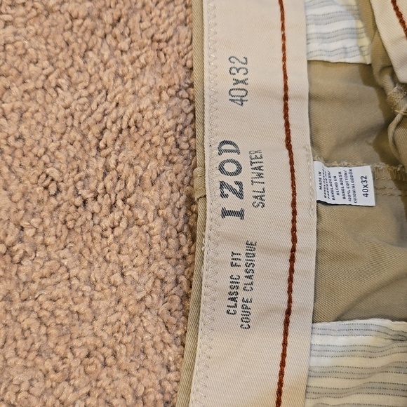 Izod pants. Size 40×32 - Picture 3 of 7